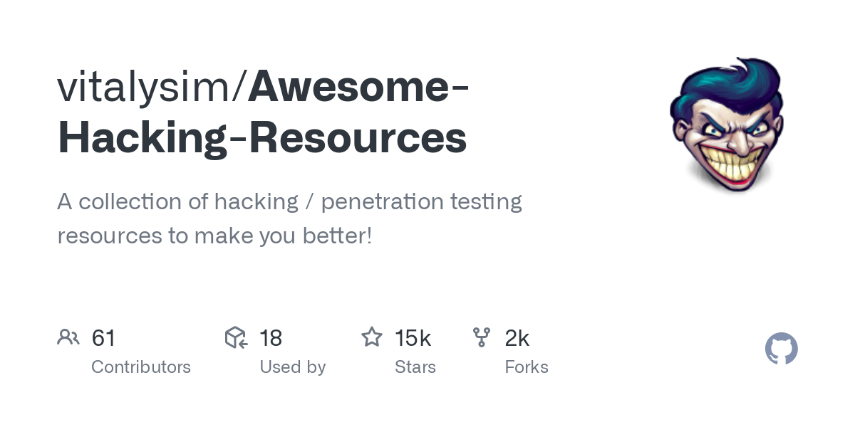 Awesome Hacking Resources