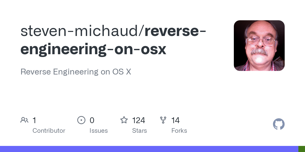 reverse engineering on osx