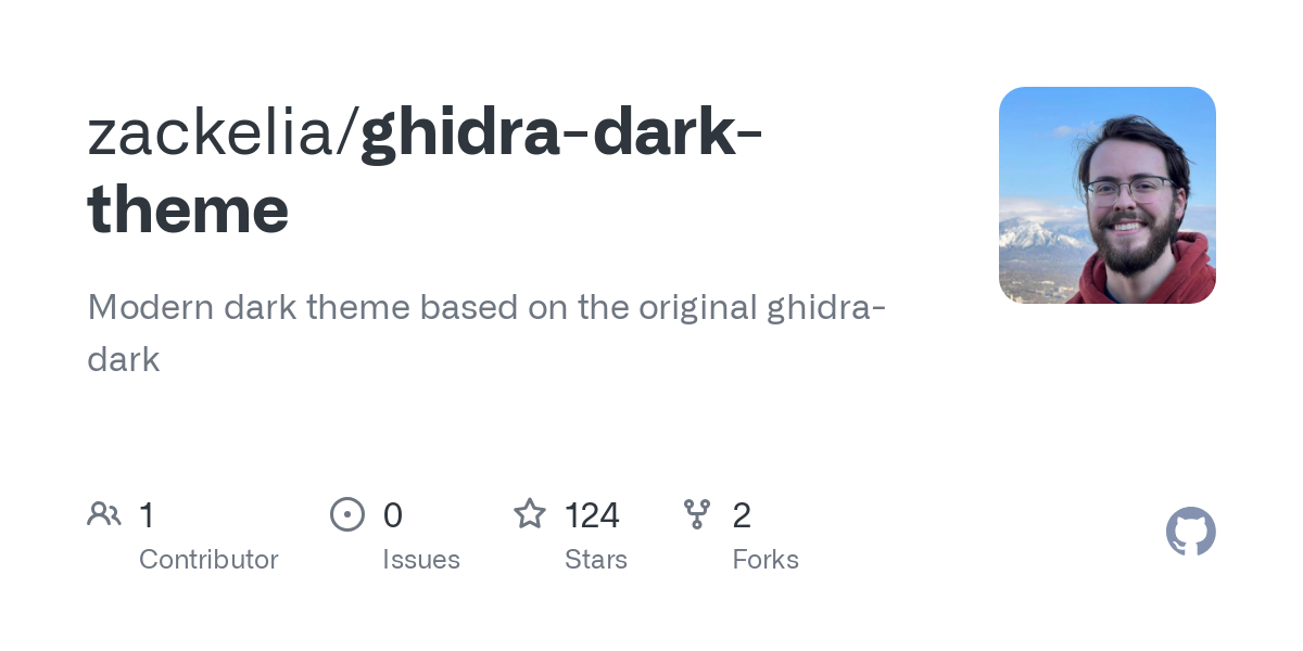 ghidra dark theme