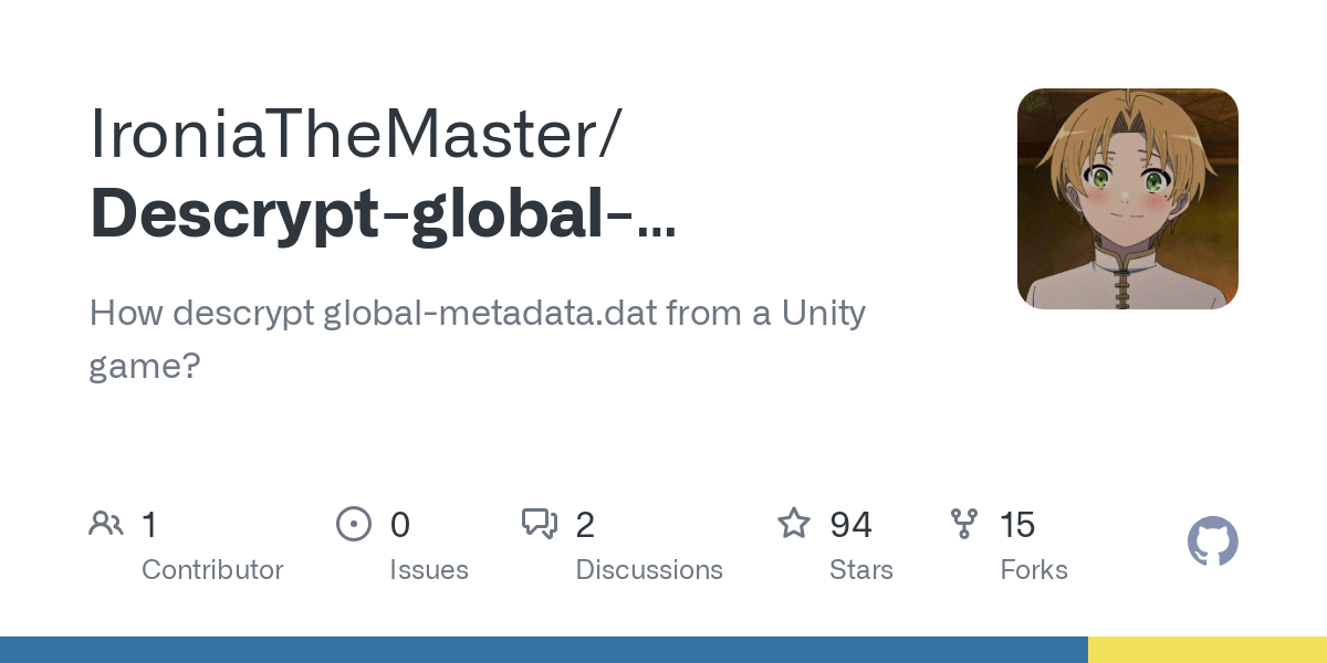 Descrypt global metadata.dat