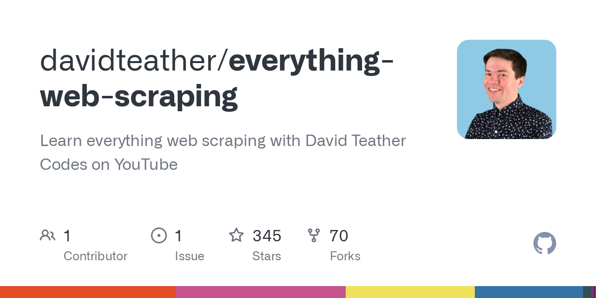 everything web scraping