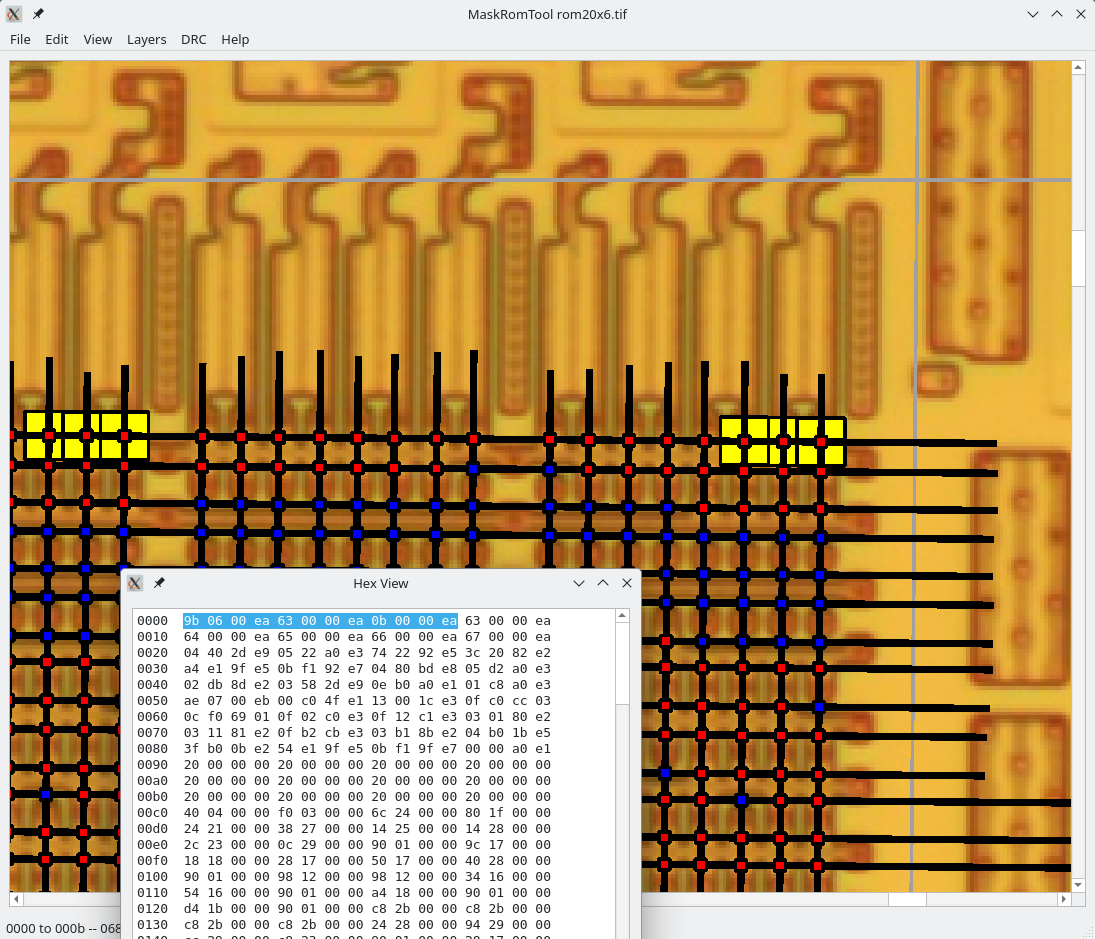 选定的前三个myk82单词的屏幕截图。