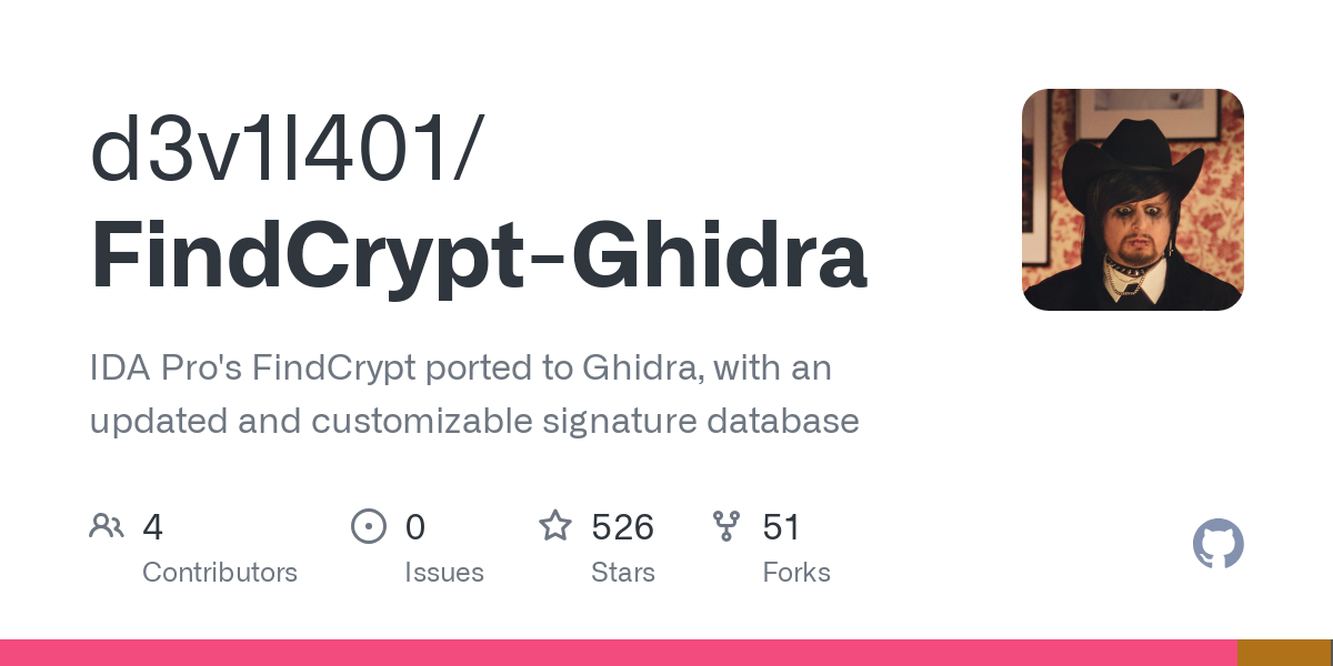 FindCrypt Ghidra