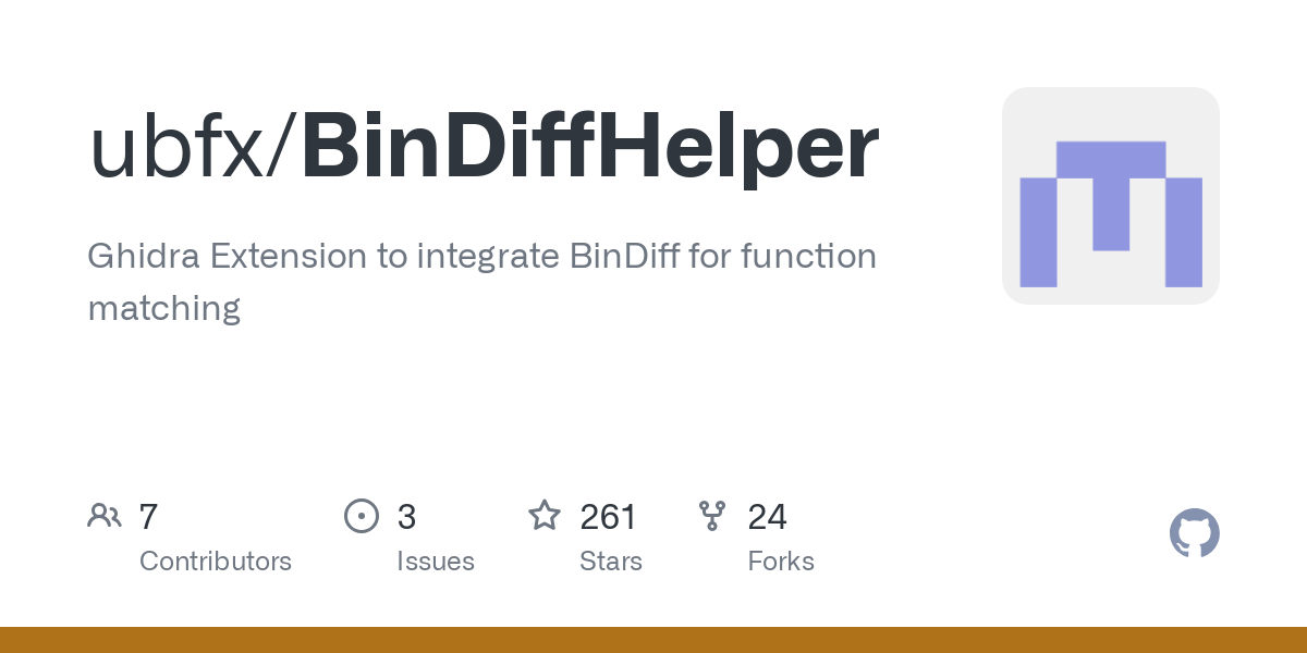 BinDiffHelper