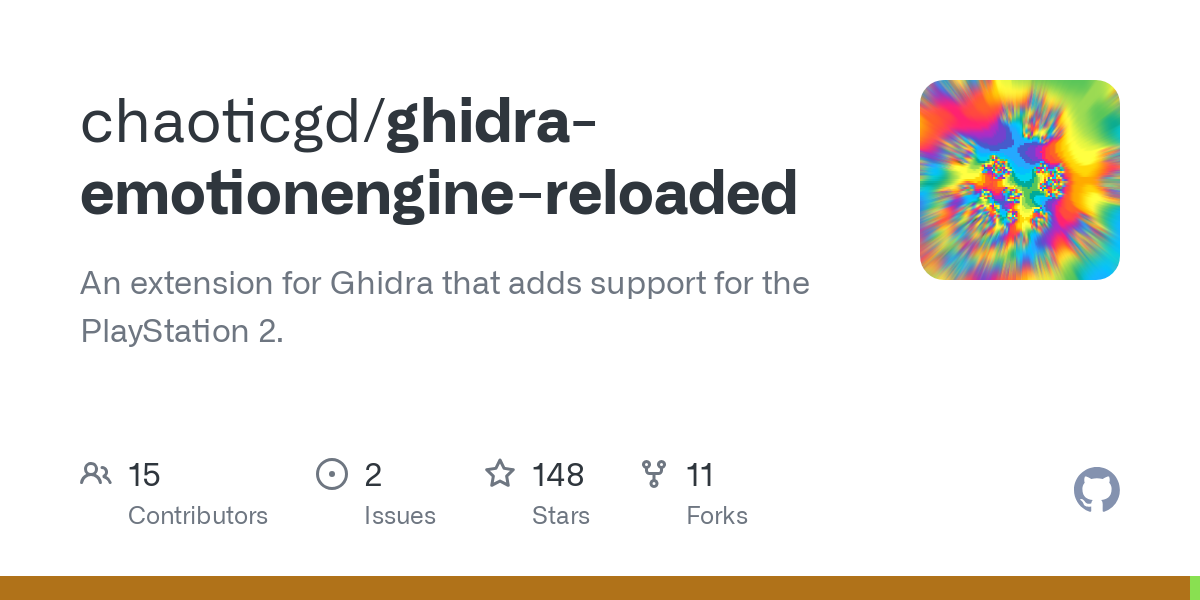 ghidra emotionengine reloaded
