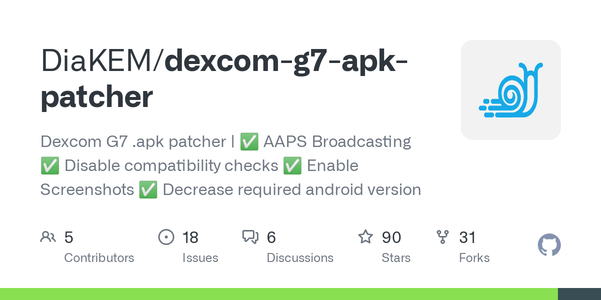 dexcom g7 apk patcher