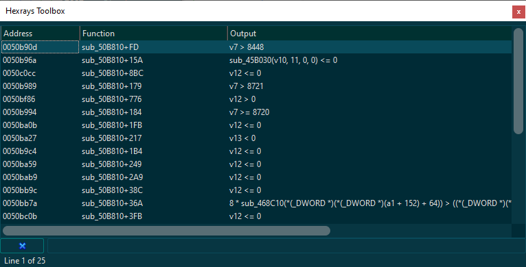 签名操作员列表