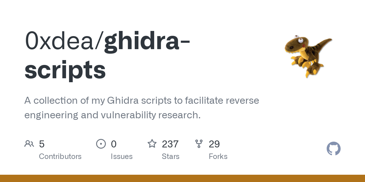 ghidra scripts