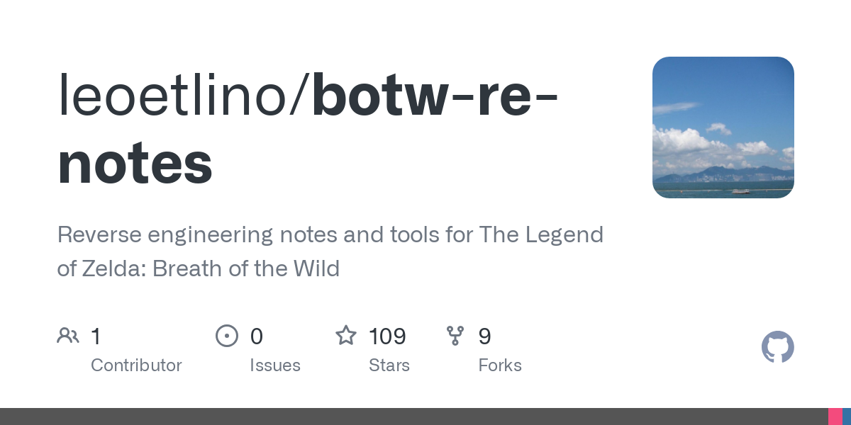 botw re notes