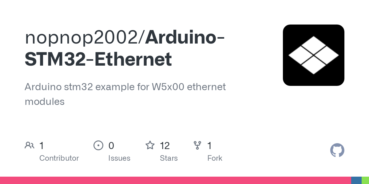 Arduino STM32 Ethernet