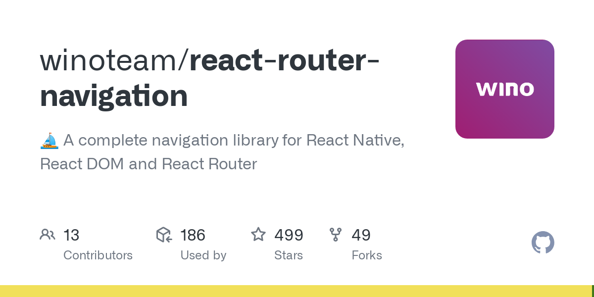 react router navigation