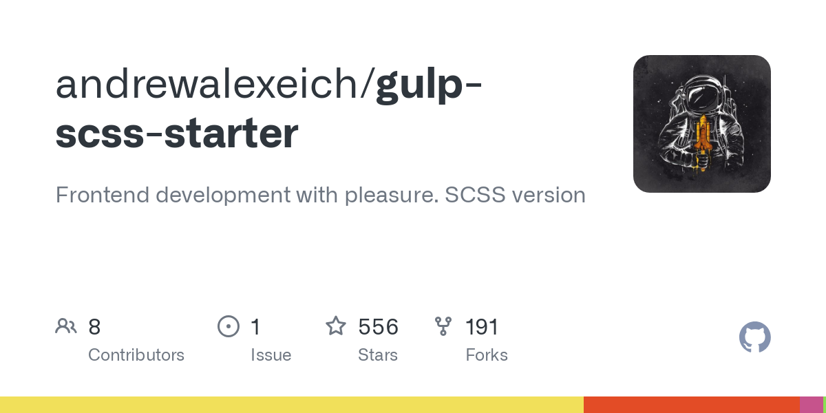 gulp scss starter