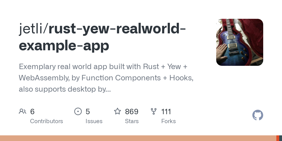 rust yew realworld example app