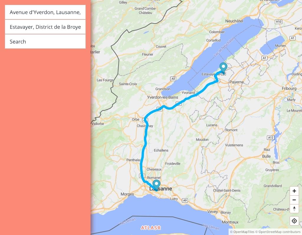 地理編碼和路由