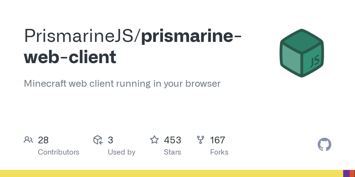 prismarine web client