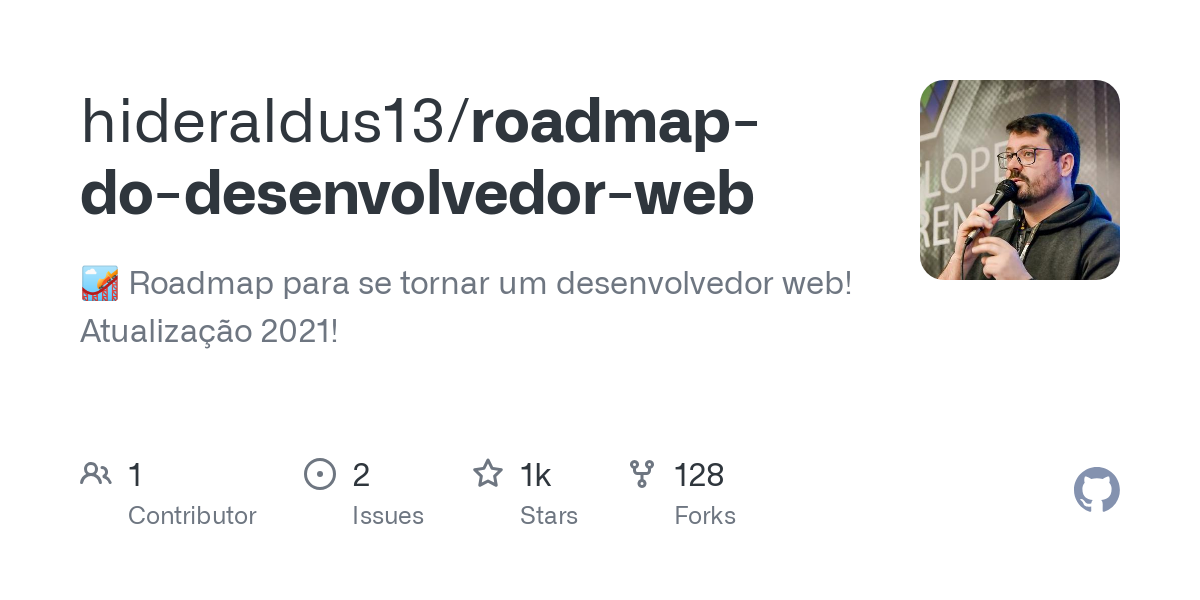 roadmap do desenvolvedor web