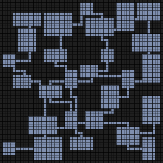 产生的地牢的图像