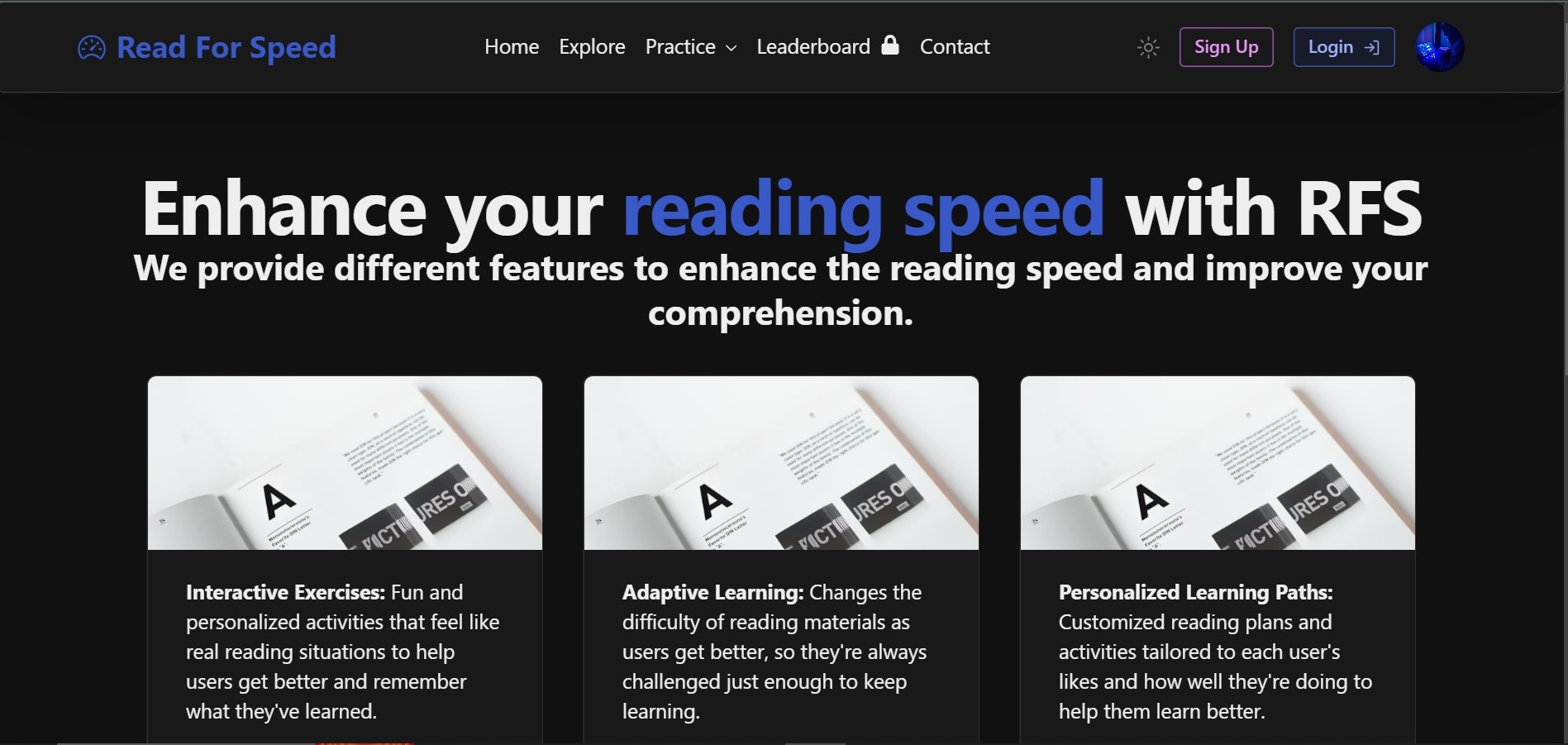 阅读快速屏幕截图