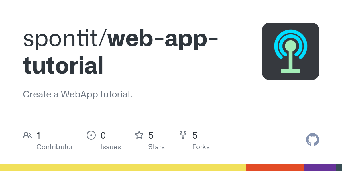 web app tutorial
