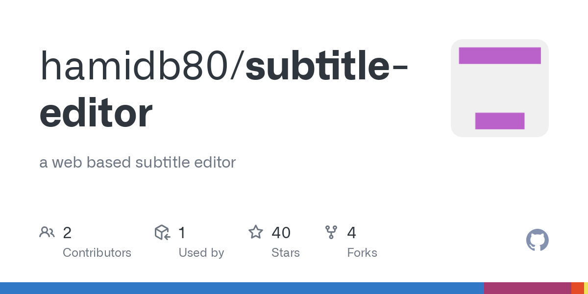 subtitle editor