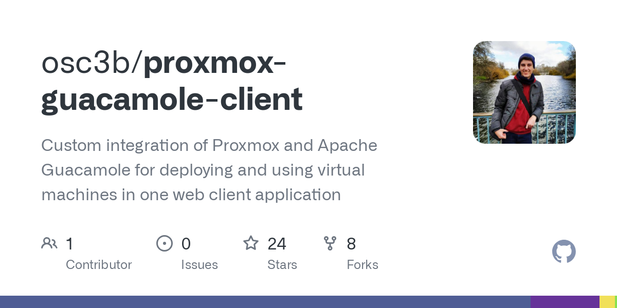 proxmox guacamole client