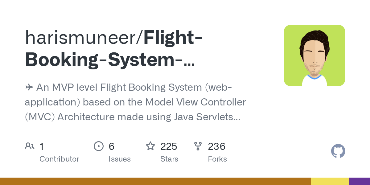 Flight Booking System JavaServlets_App