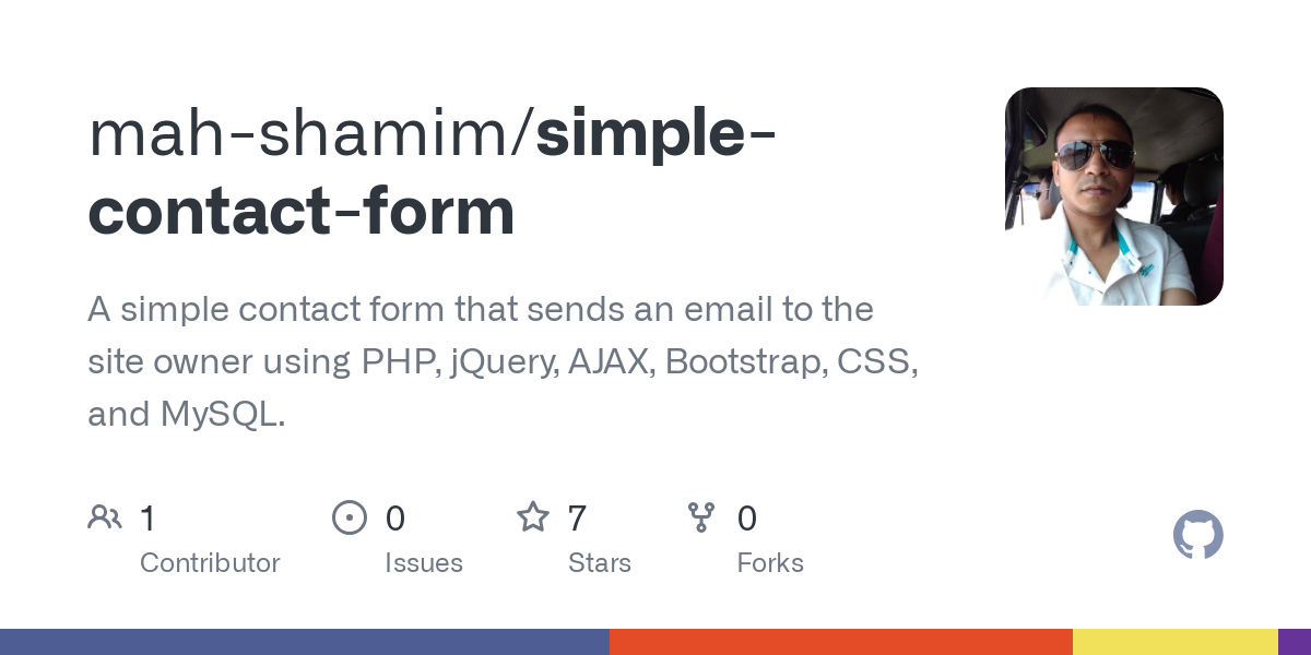 simple contact form