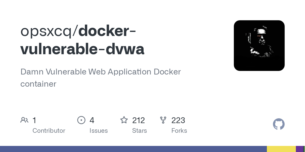 docker vulnerable dvwa