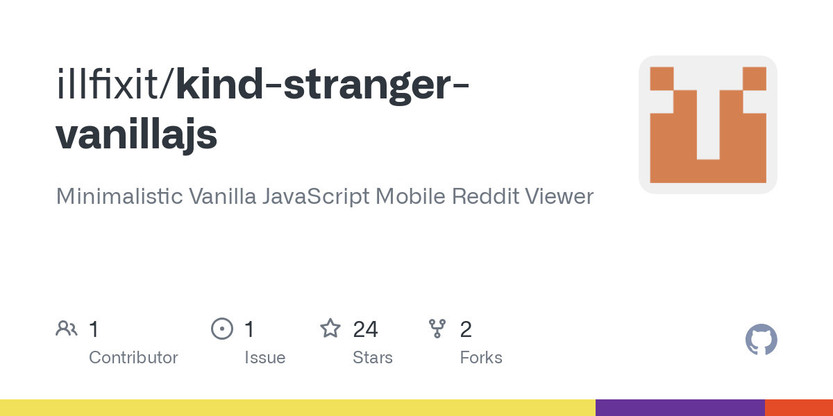 kind stranger vanillajs