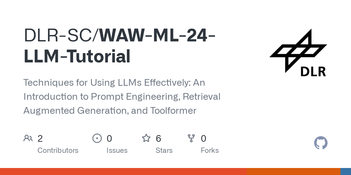 WAW ML 24 LLM Tutorial