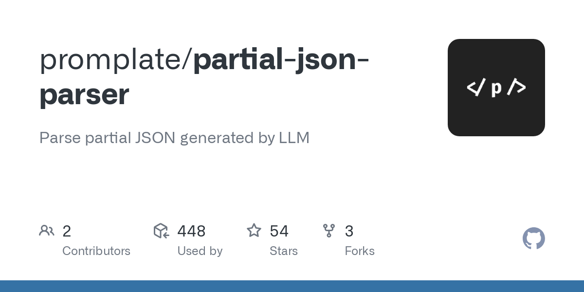 partial json parser