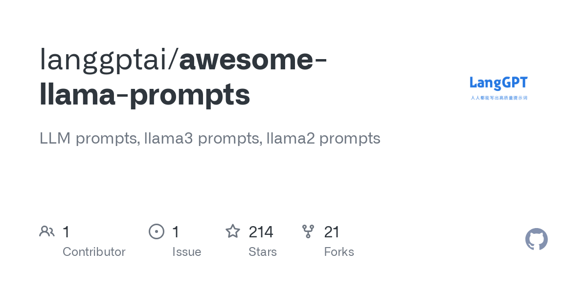 awesome llama prompts