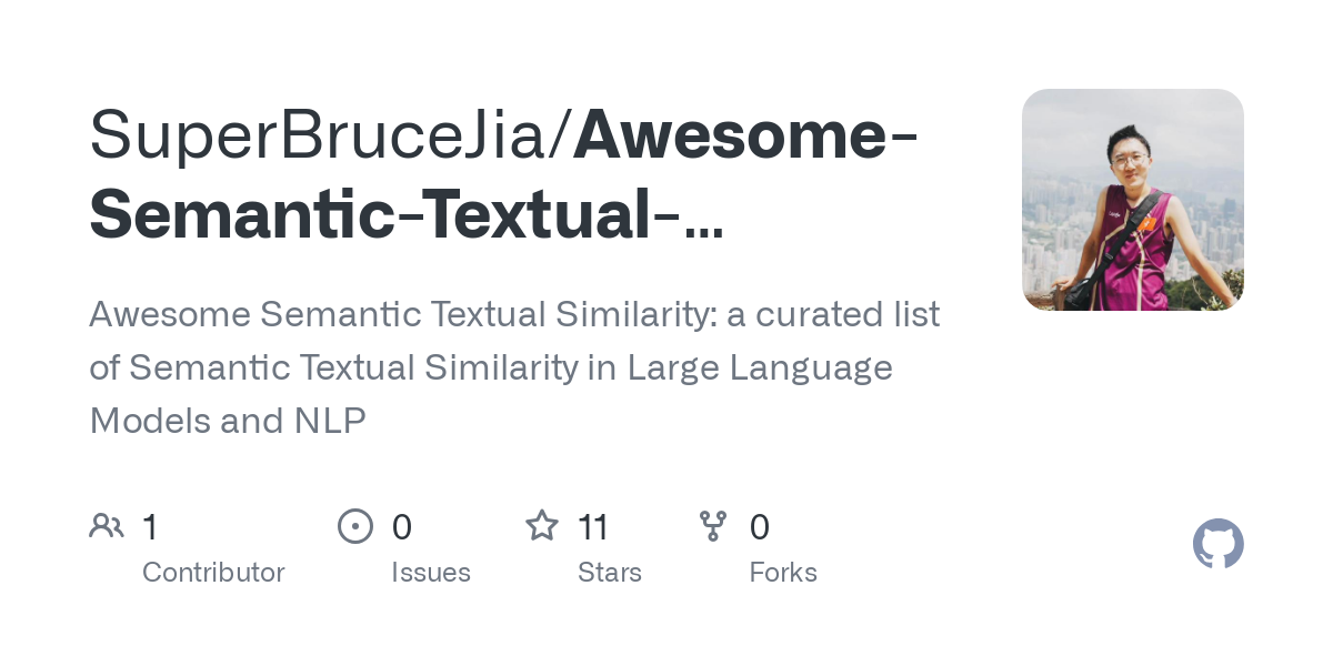 Awesome Semantic Textual Similarity
