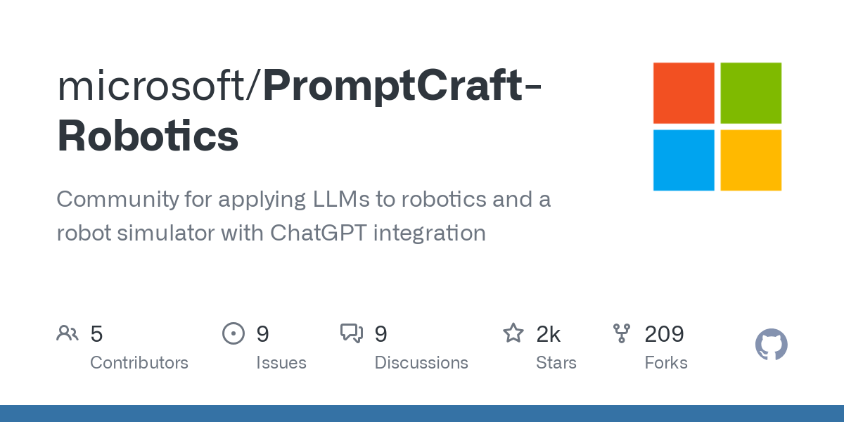 PromptCraft Robotics
