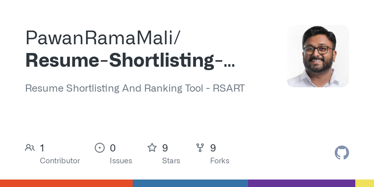 Resume Shortlisting and Ranking Tool