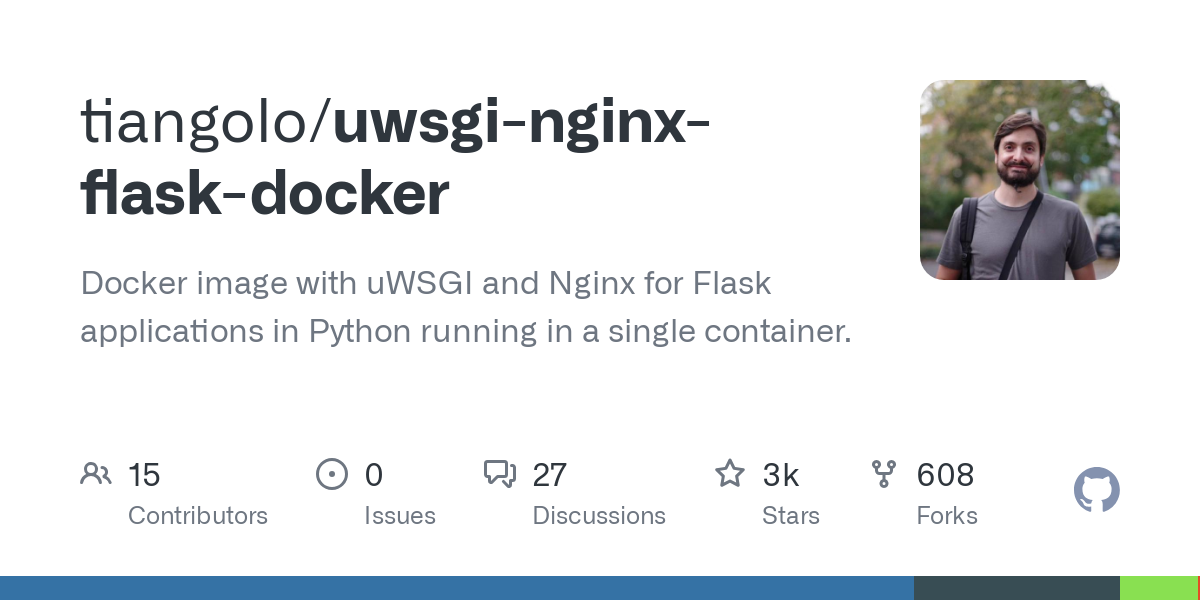 uwsgi nginx flask docker