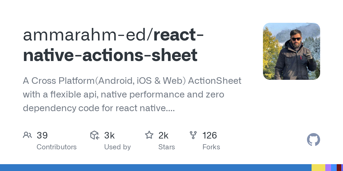 react native actions sheet