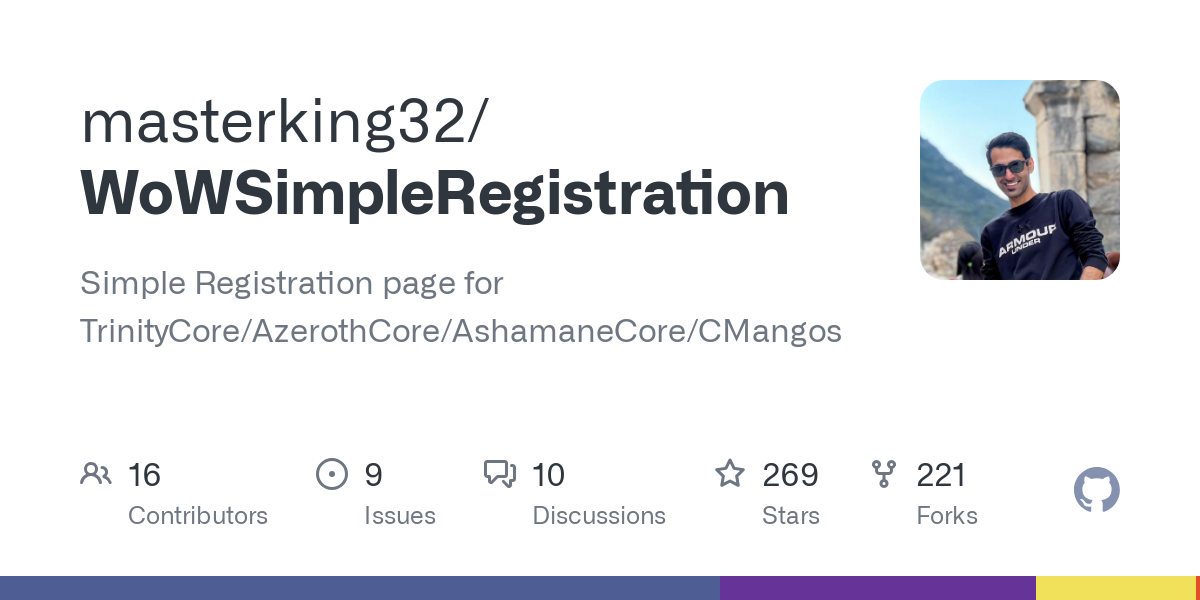 WoWSimpleRegistration