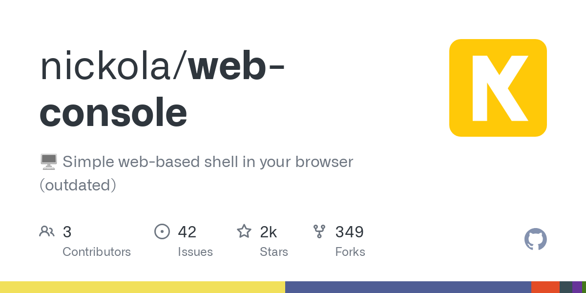 web console