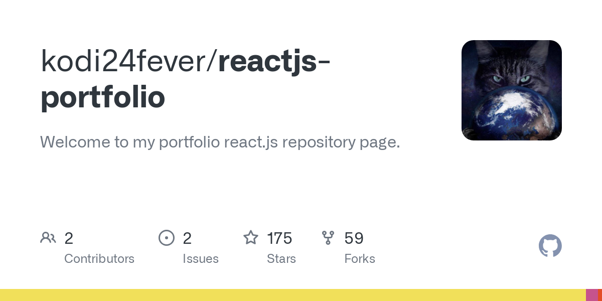 reactjs portfolio