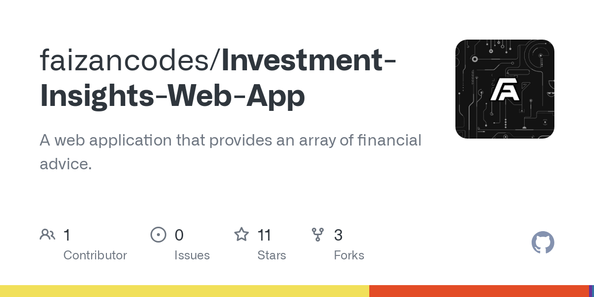 Investment Insights Web App