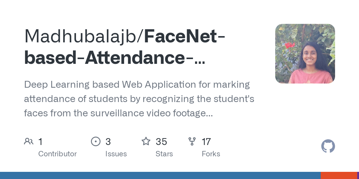 FaceNet based Attendance System