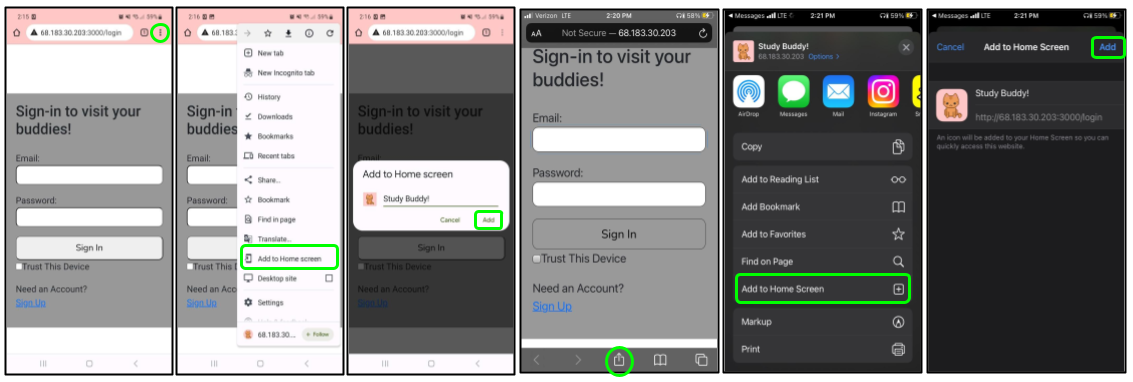 学习好友PWA说明！