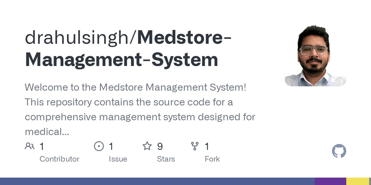 Medstore Management System