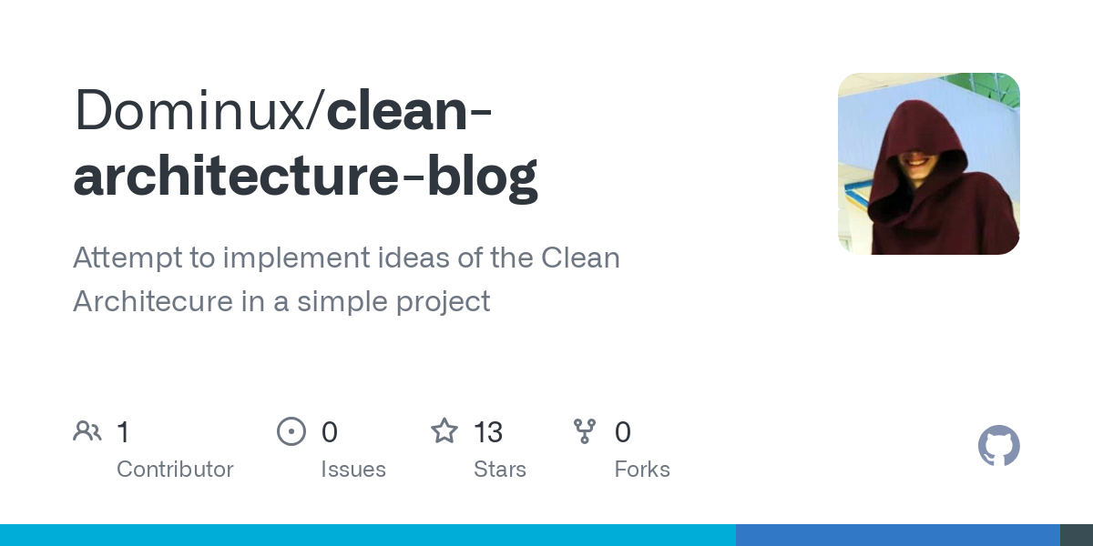 clean architecture blog