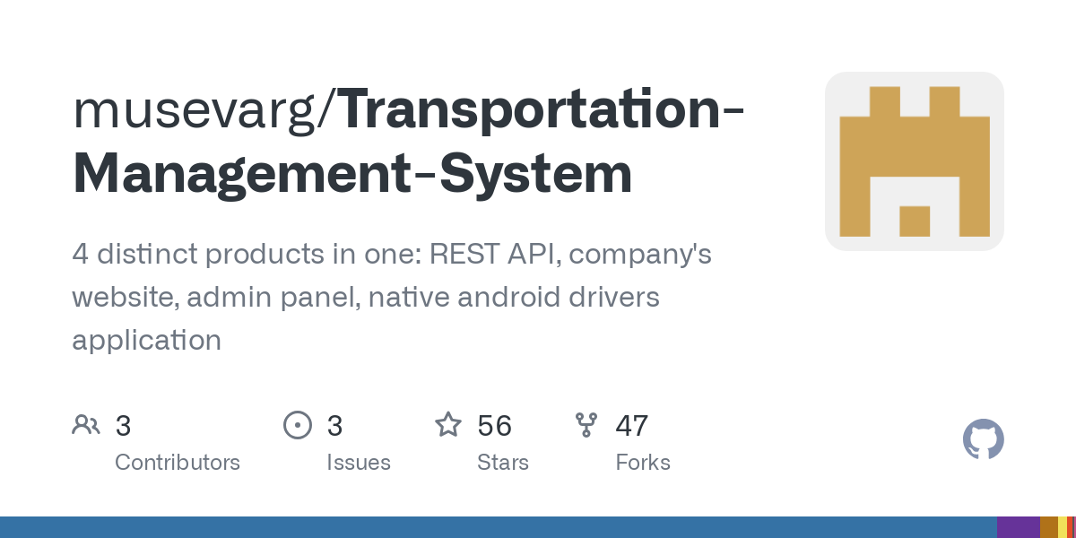 Transportation Management System