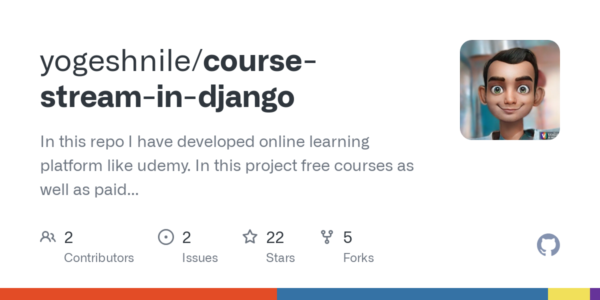 course stream in django