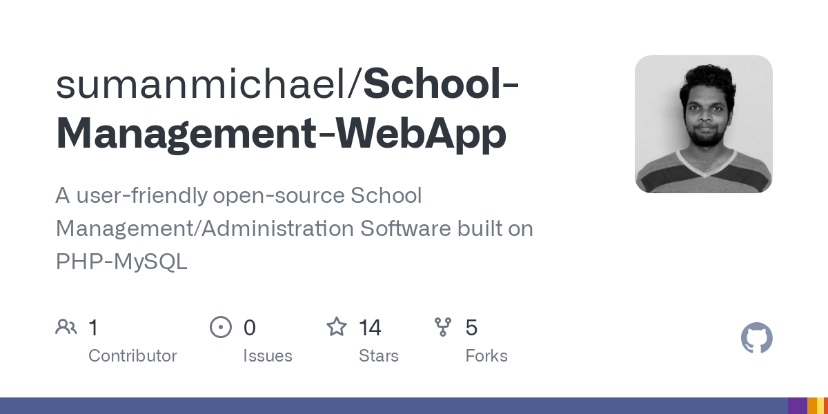 School Management WebApp