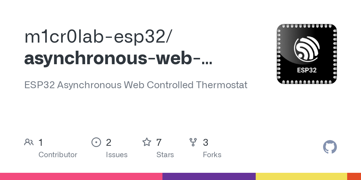 asynchronous web controlled thermostat