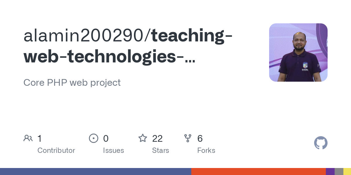 teaching web technologies summer 2019 2020